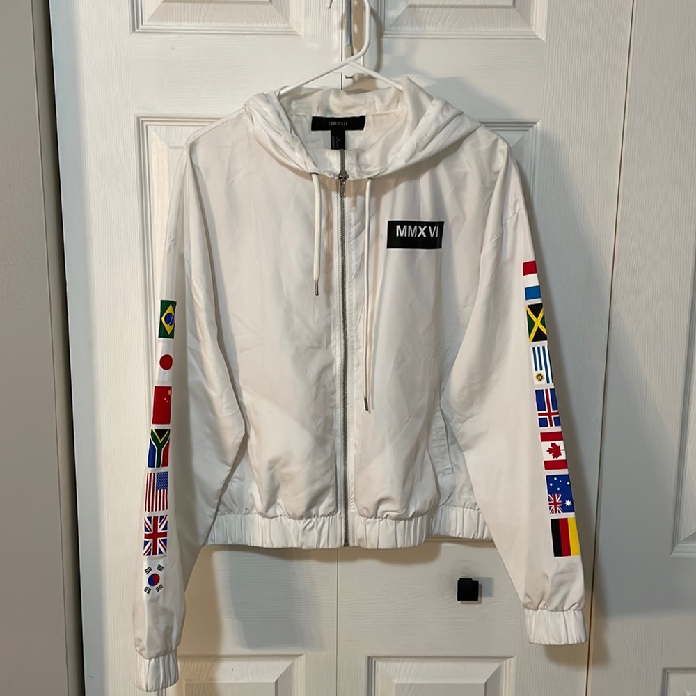 Forever 21 windbreaker size large